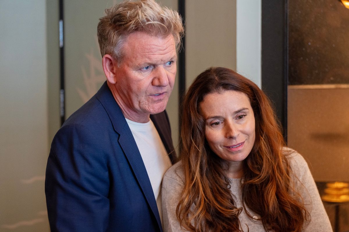Tana Ramsay, pictured with Gordon, said she has a skin condition