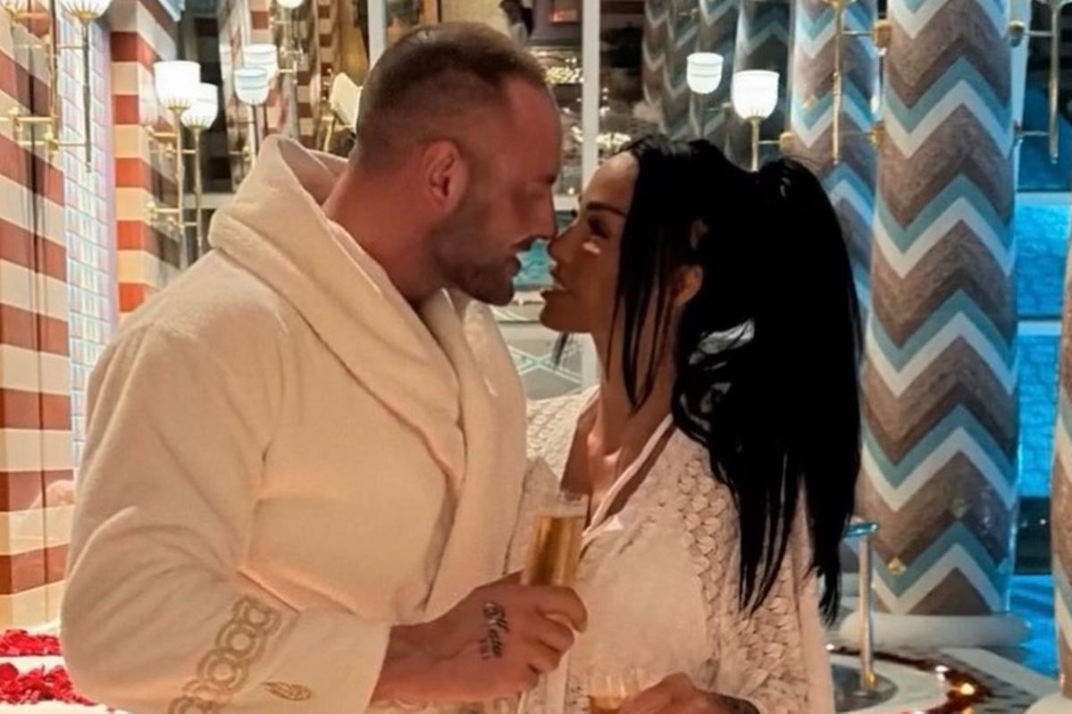 Katie Price and Lee Andrews