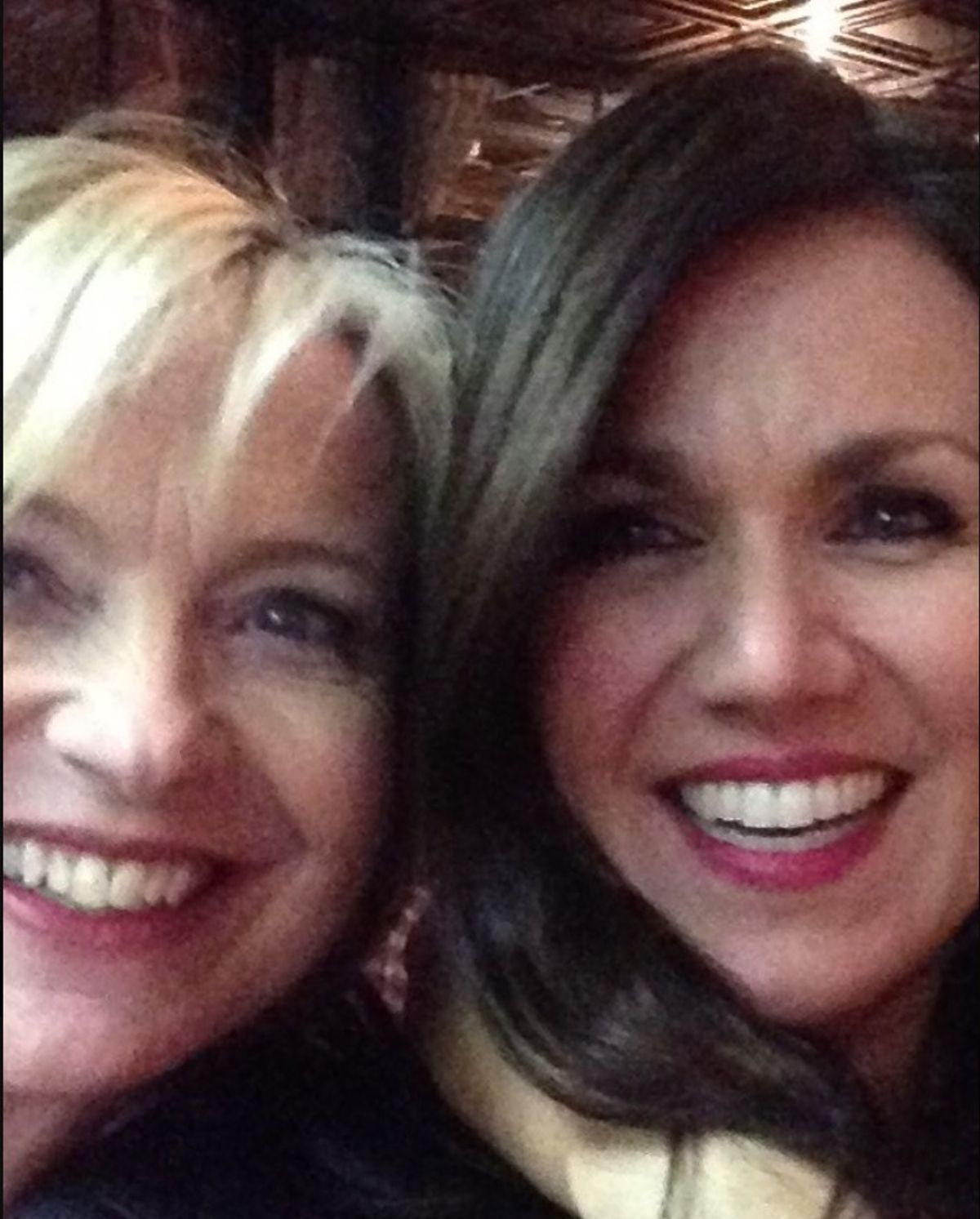 Carol Kirkwood and Susanna Reid
