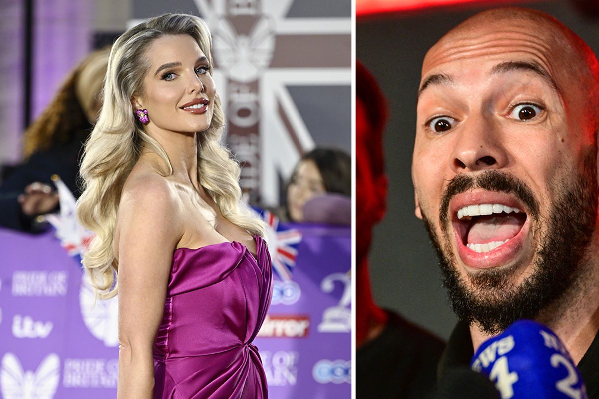 Helen Flanagan left 'shocked' after Andrew Tate 'slid into her DMs' with bizarre request