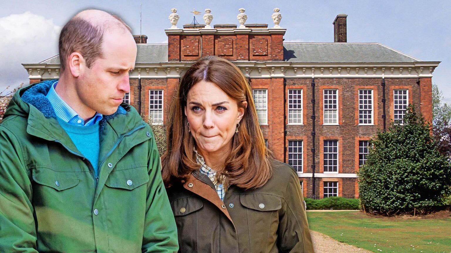 An intruder twice broke into the grounds of William and Kate’s Kensington Palace residence days before Christmas