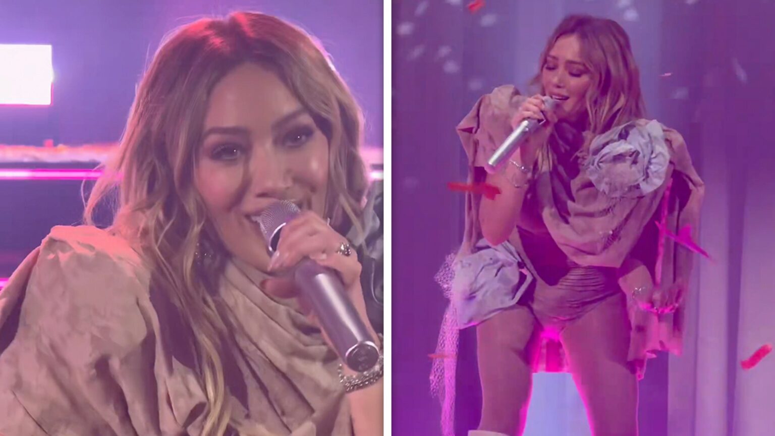 Hilary Duff Performs 'What Dreams Are Made Of' for First Time Ever