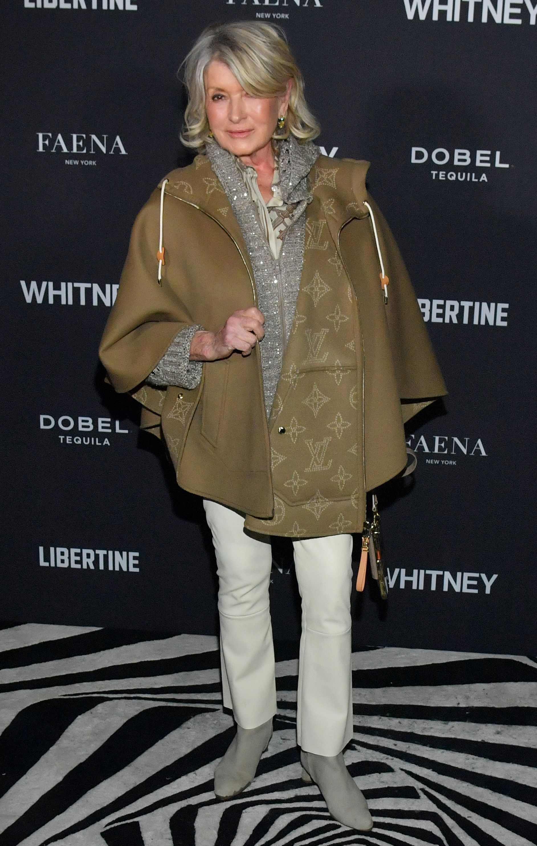 Martha Stewart wearing Louis Vuitton