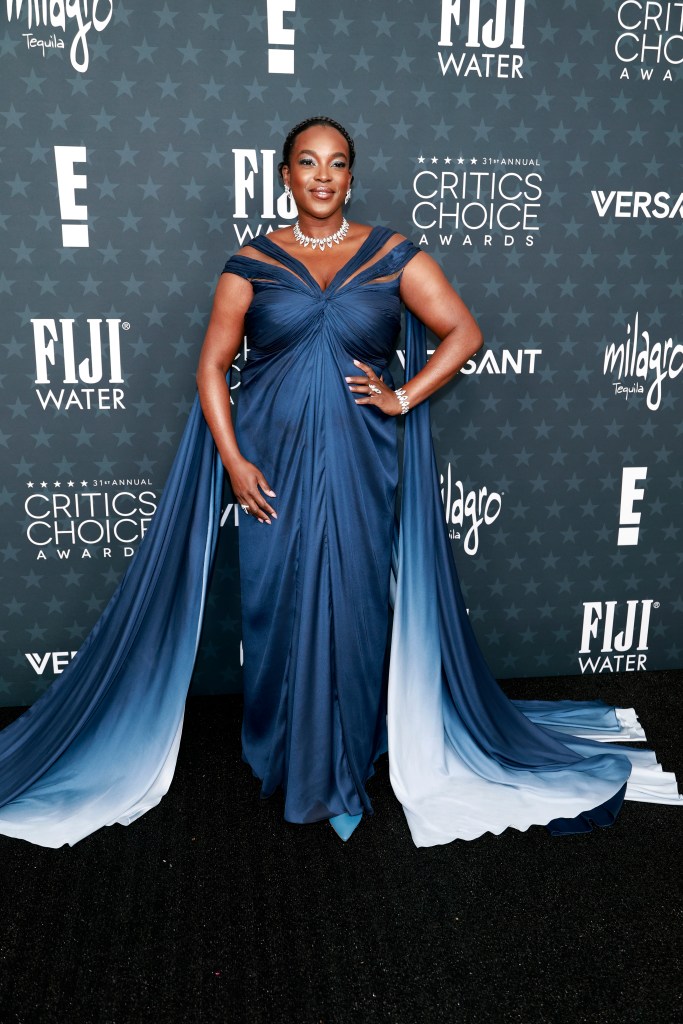 Wunmi Mosaku attends the 31st Annual Critics Choice Awards at Barker Hangar on January 04, 2026 in Santa Monica, California