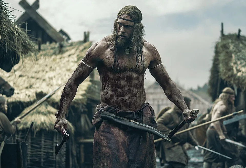 Aidan Monaghan / Focus Features, LLC Alexander Skarsgard stars as Amleth in 'The Northman'