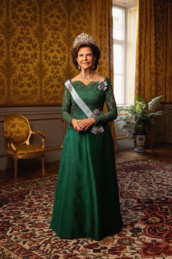 Portrait of Queen Silvia
