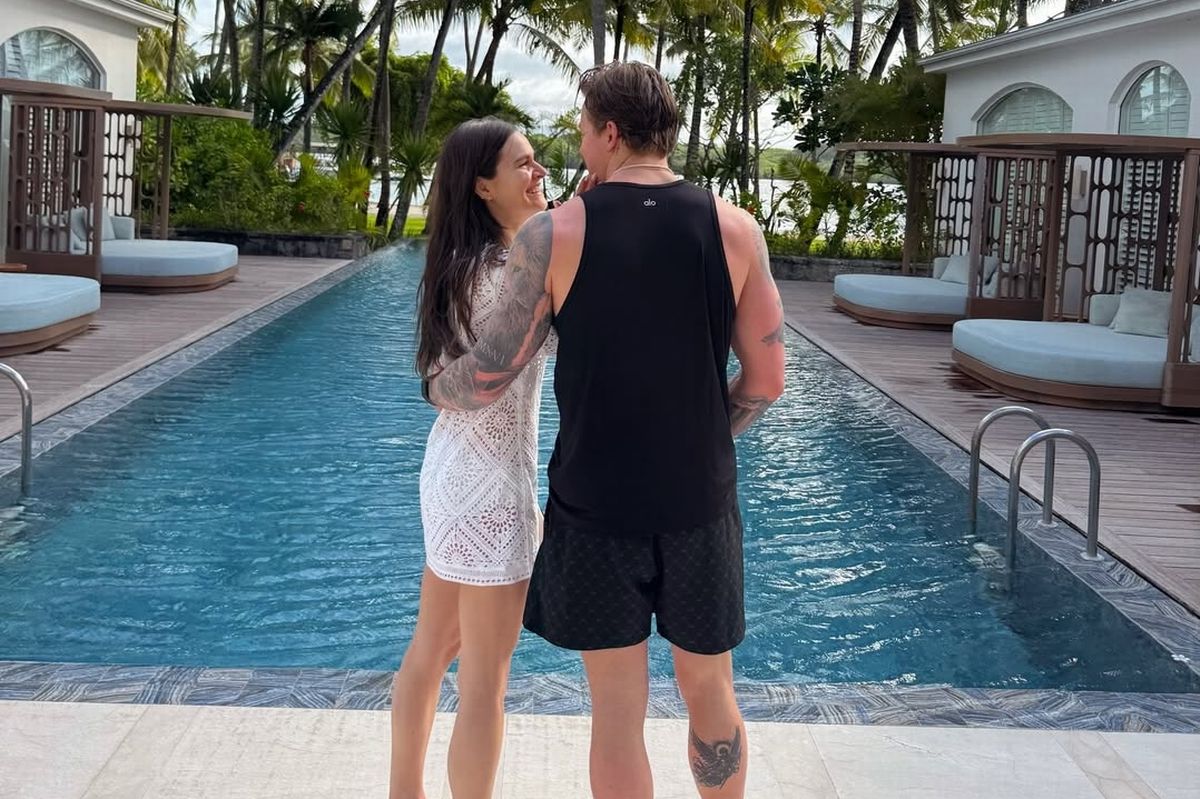 Adam Peaty and Holly