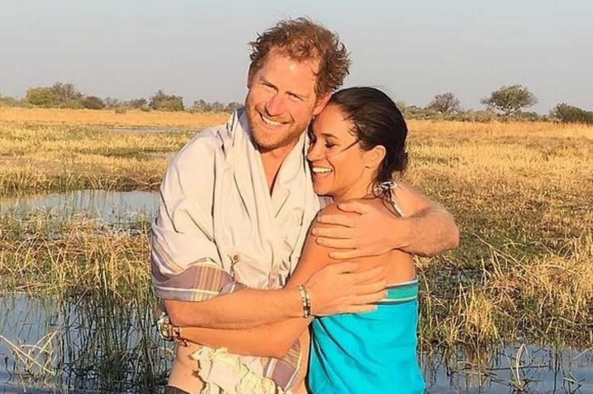 Meghan Markle has shared footage of her and Prince Harry dancing in a video filmed by their daughter Princess Lilibet. 
