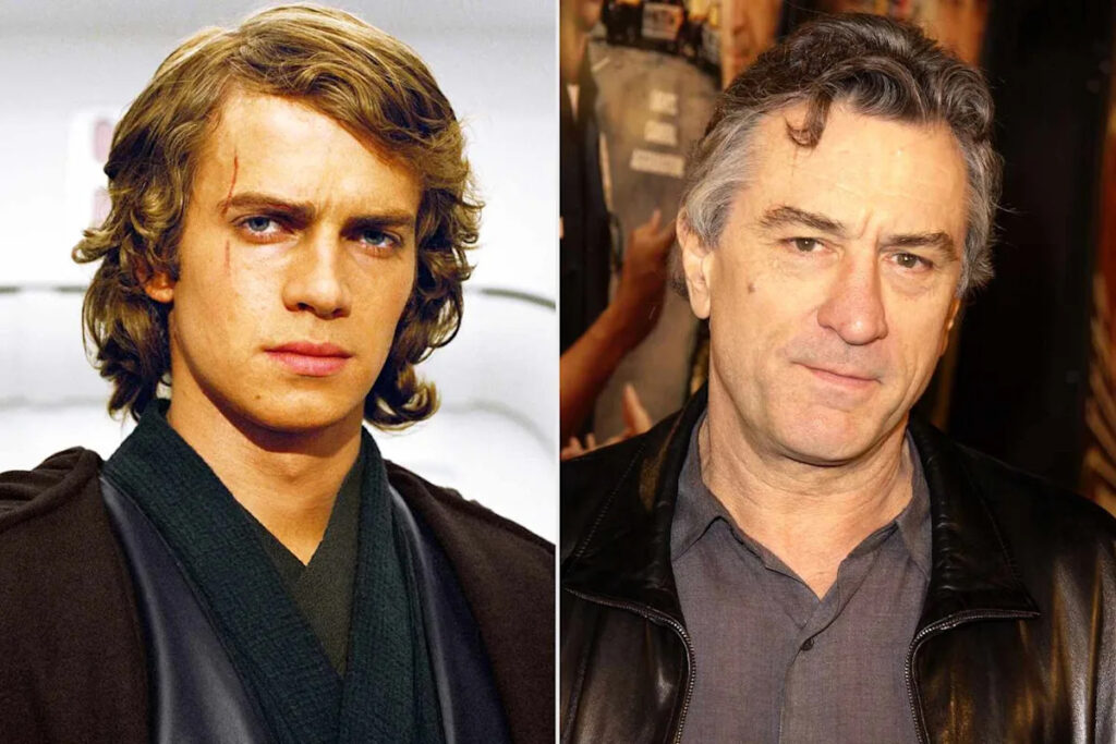 Hayden Christensen Says Robert De Niro Made a Surprise Visit to “Revenge of the Sith” Set for Anakin and Obi-Wan Kenobi’s Battle Hayden Christensen Says Robert De Niro Made a Surprise Visit to “Revenge of the Sith” Set for Anakin and Obi-Wan Kenobi's Battle