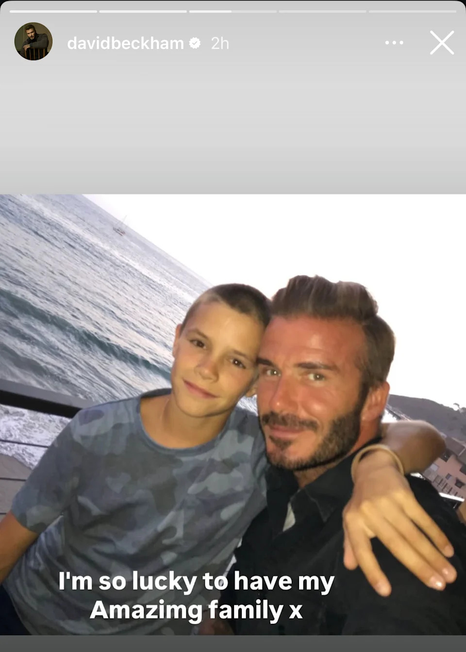   Instagram @davidbeckham / Via Instagram: @https://www.instagram.com/davidbeckham/?hl=en