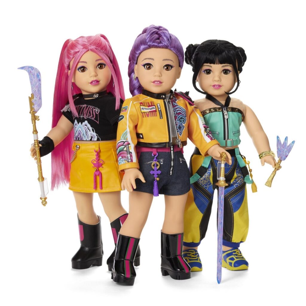 First look at the K-Pop Demon Hunter dolls from Mattel