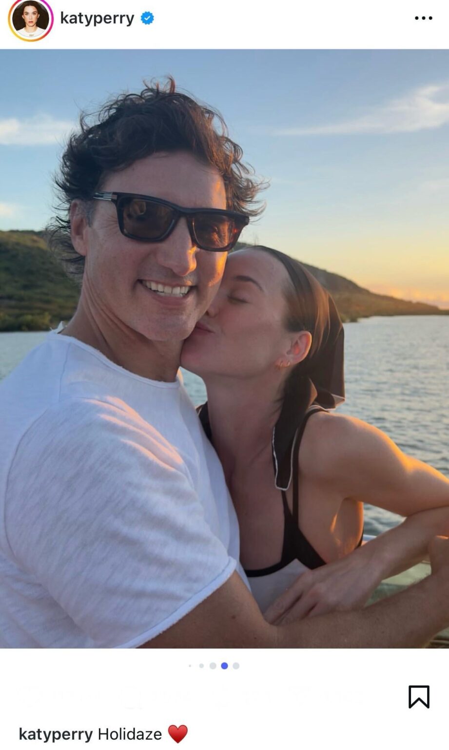 Katy Perry and Justin Trudeau spent the holidays together: ‘Holidaze ❤️’