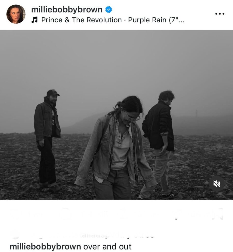 Millie Bobby Brown says goodbye to Stranger Things: ‘over and out’