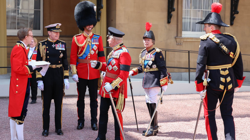 The royals and their roles with the Armed Forces in 2025