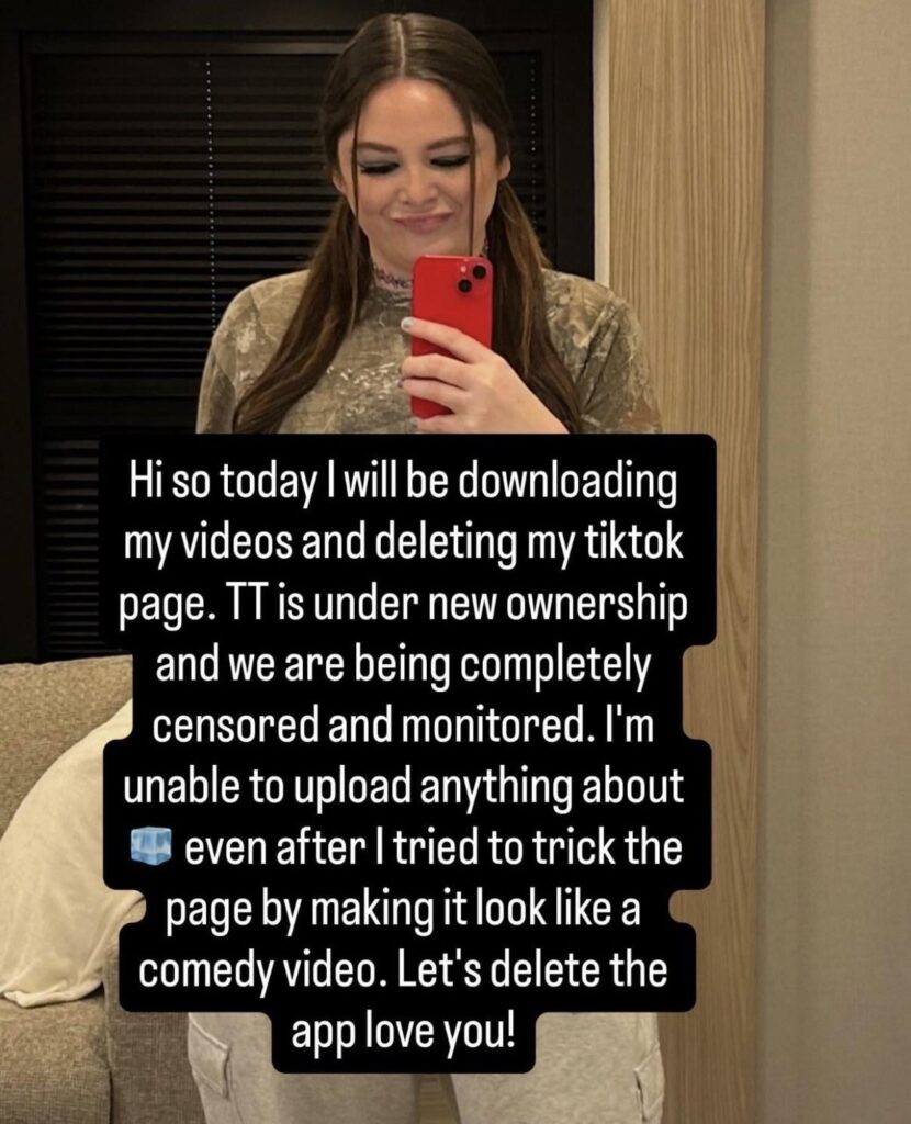 Megan Stalter says she’s deleting TikTok after it wouldn’t allow her to upload anything ICE-related