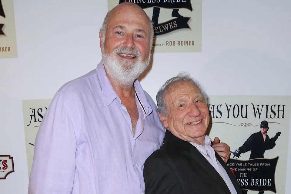 Chelsea Lauren/WireImage Rob Reiner and Mel Brooks in 2014