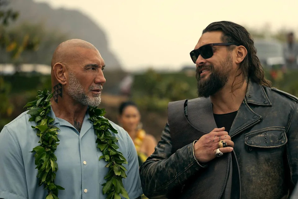 Dave Bautista and Jason Momoa star in THE WRECKING CREW Jason Laciste/Prime