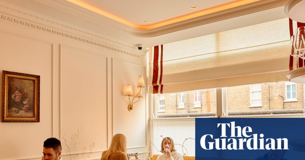 Corenucopia by Clare Smyth, London SW1: ‘Posh, calories-be-damned cooking and a dad rock soundtrack’ – restaurant review | Restaurants