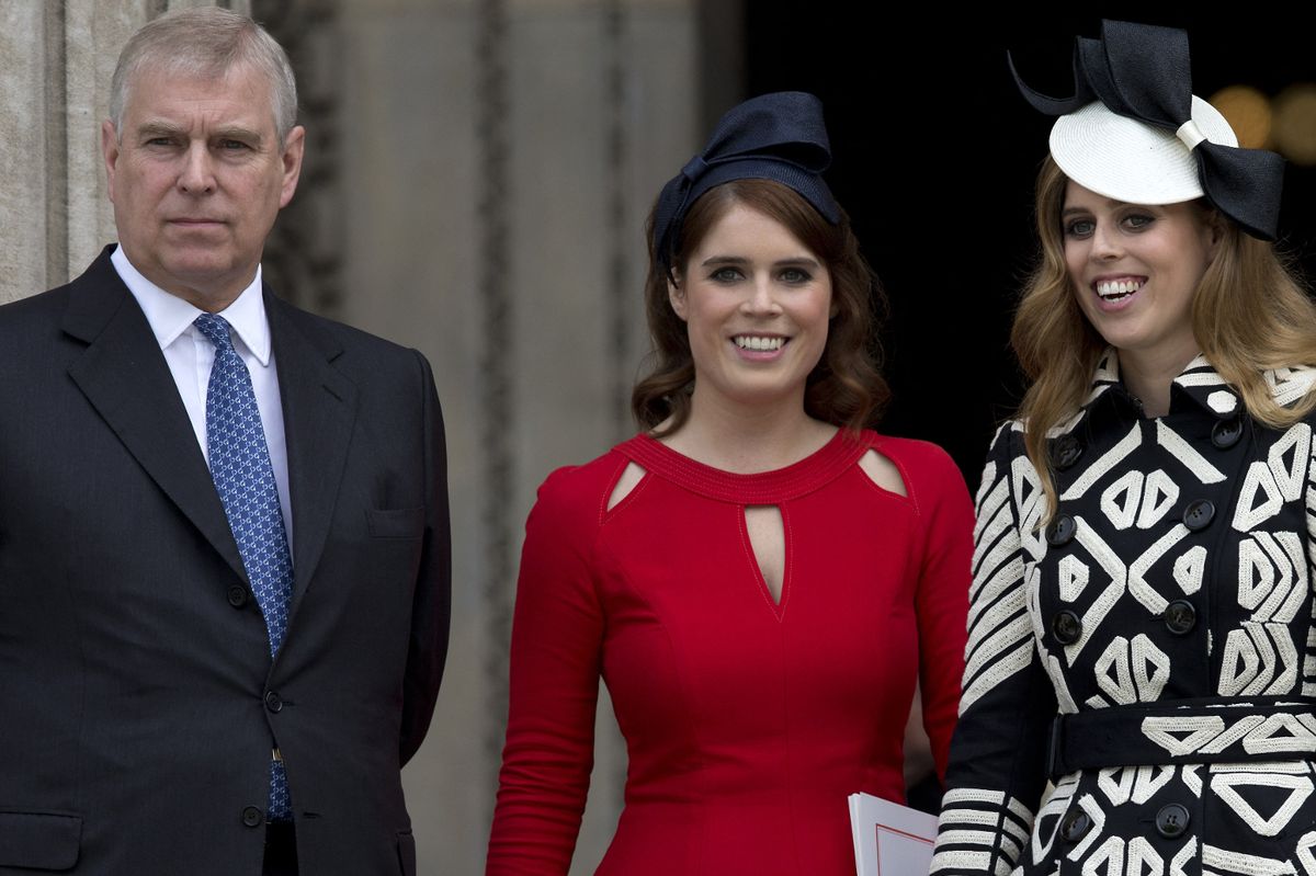 Andrew Mountbatten-Windsor, Princesses Beatrice and Eugenie 