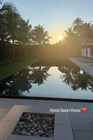 Tom Brady/Instagram Tom Brady's Miami home