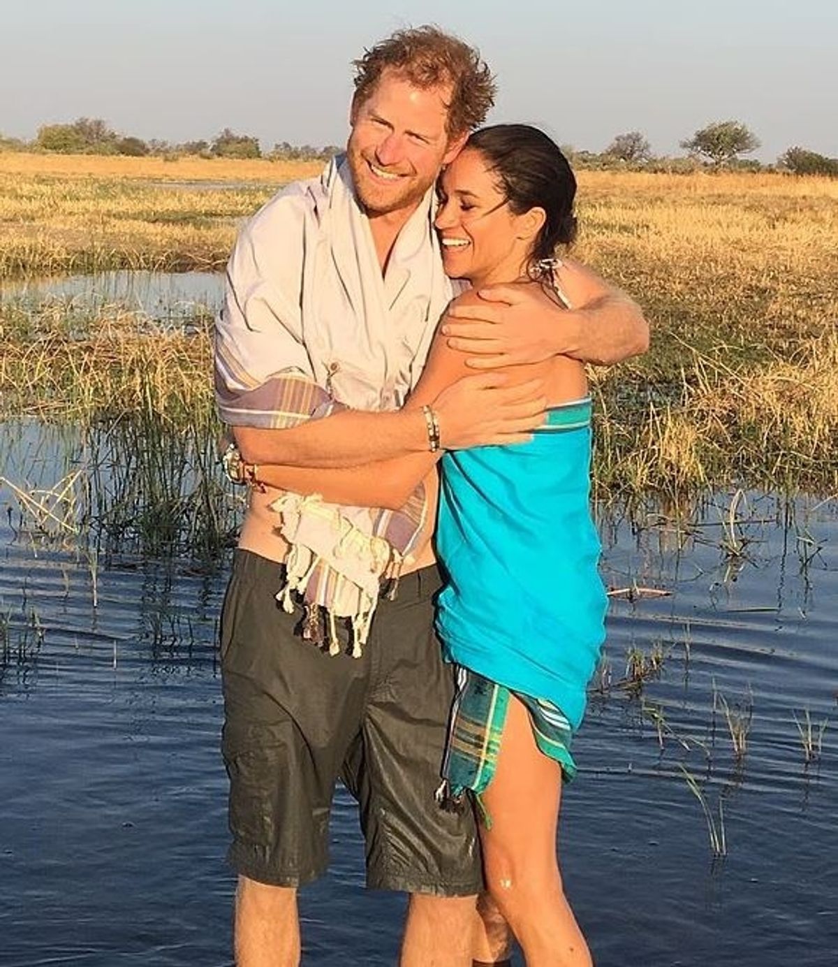 Harry and Meghan travelled to Botswana in 2016