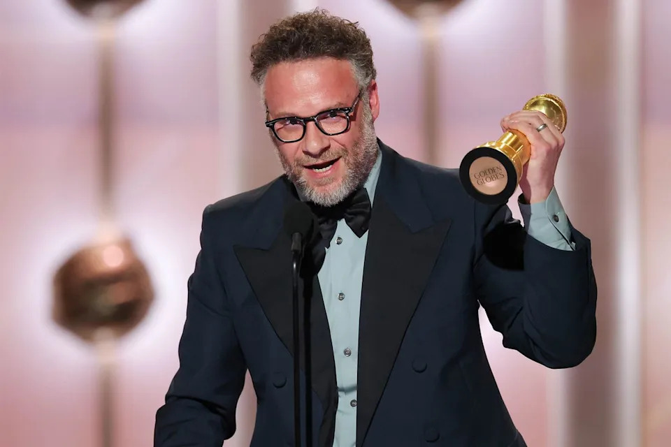 Rich Polk/Getty Seth Rogen at the 83rd Annual Golden Globes on Jan. 11, 2026