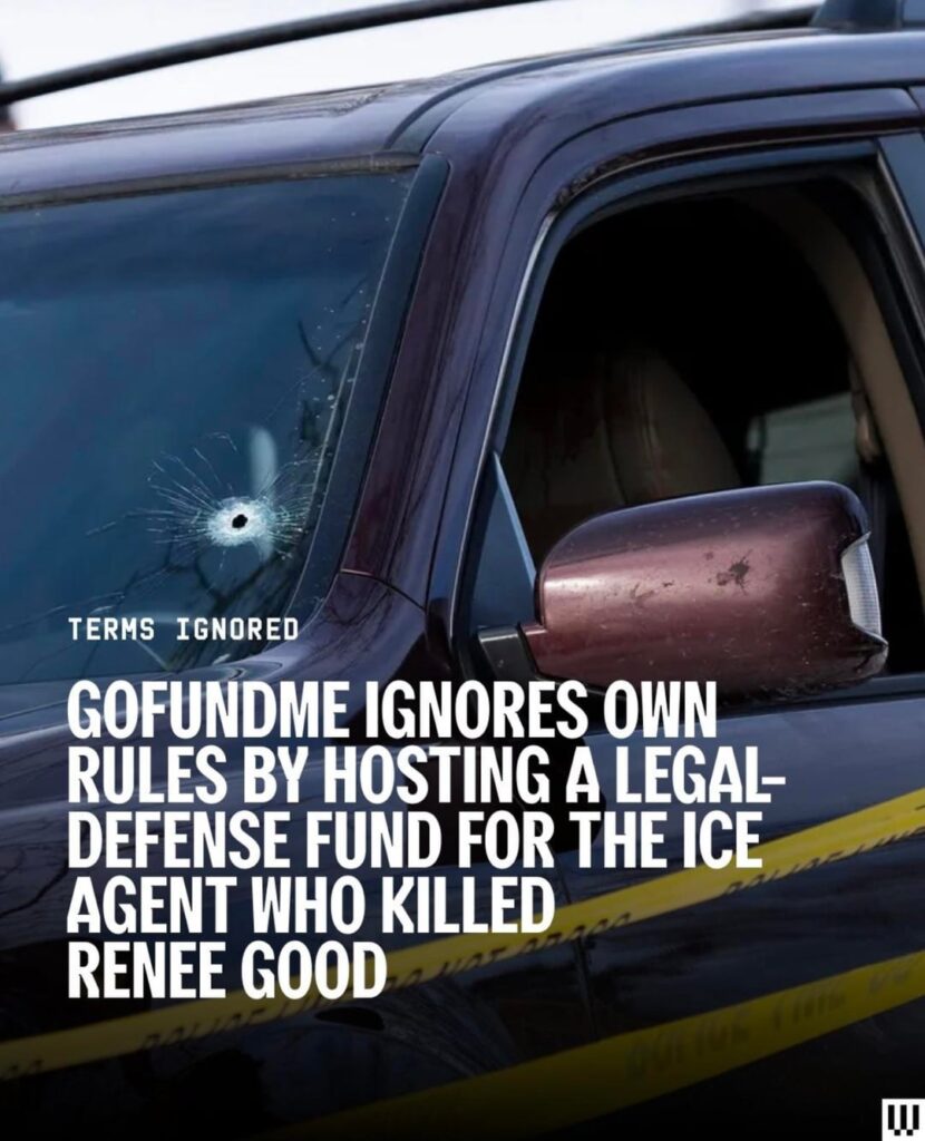 GoFundMe Ignores Own Rules by Hosting a Legal-Defense Fund for the ICE Agent Who Killed Renee Good. Donors Include Billionaire Bill Ackman.