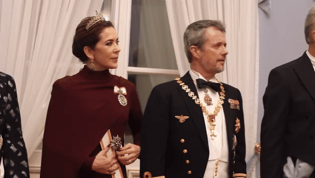 Another state dinner in Lithuania for Mary and Frederik plus images from their arrival earlier in the day