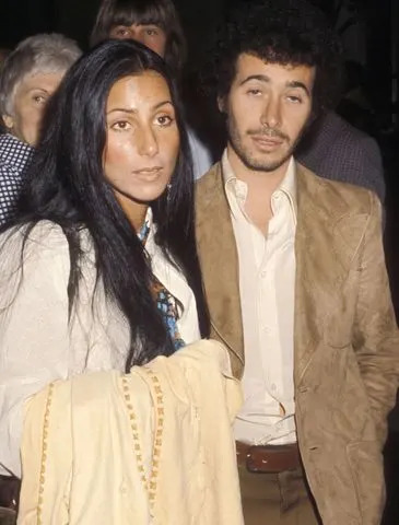 Ron Galella/Ron Galella Collection via Getty Cher and David Geffen in Los Angeles in March 1974