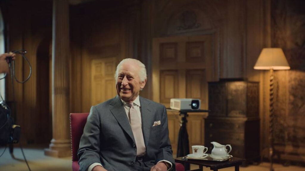 King Charles shares peek inside private home in never-before-seen footage