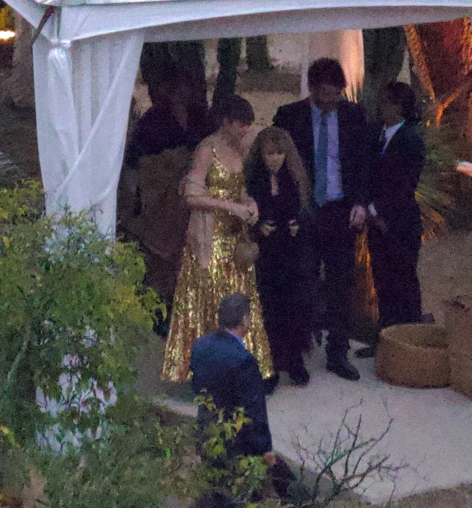 The duo was seen walking into the soiree at the Hotel El Roblar in Ojai, Calif., on Wednesday. BACKGRID