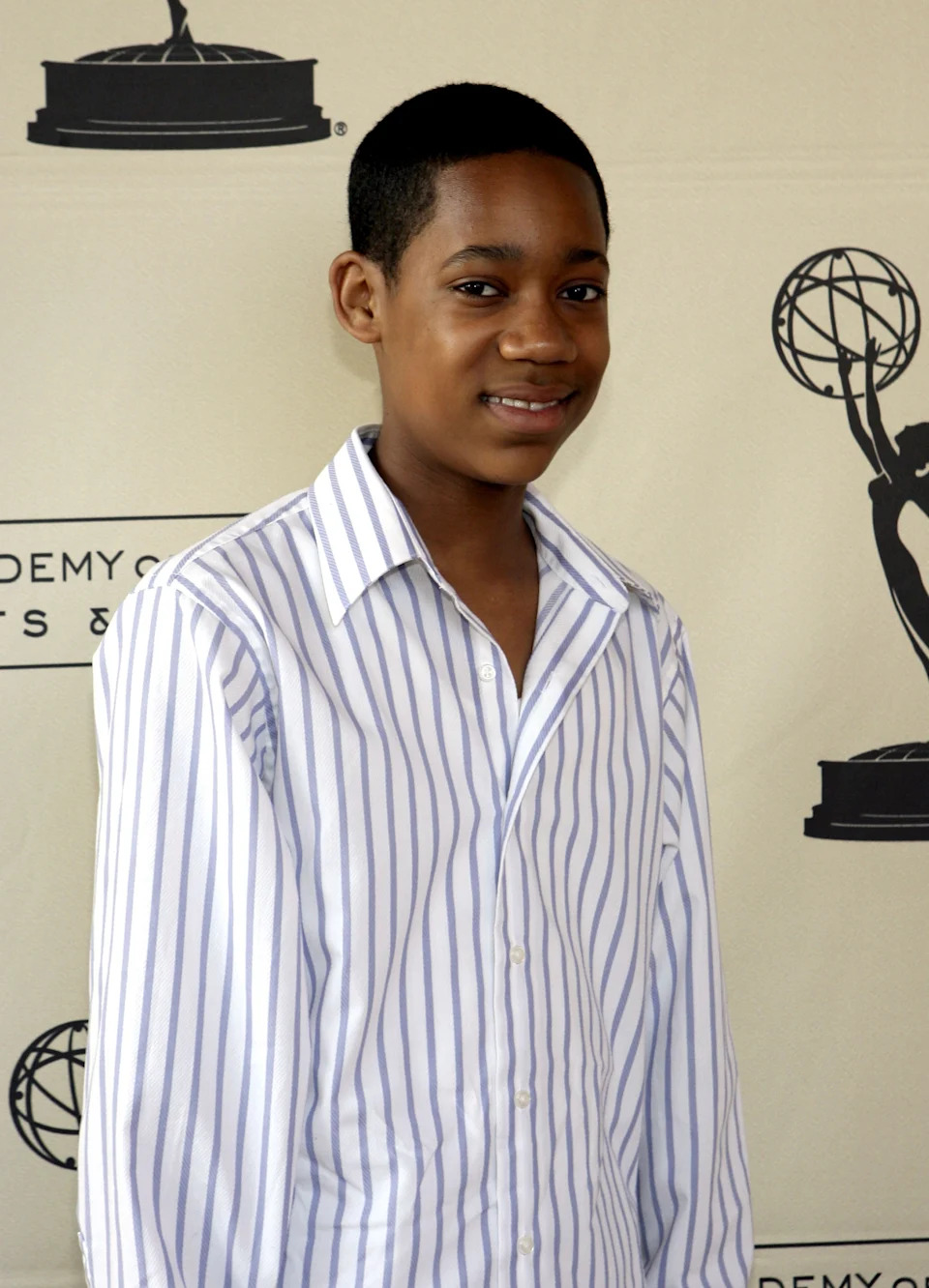 Young Tyler at an event