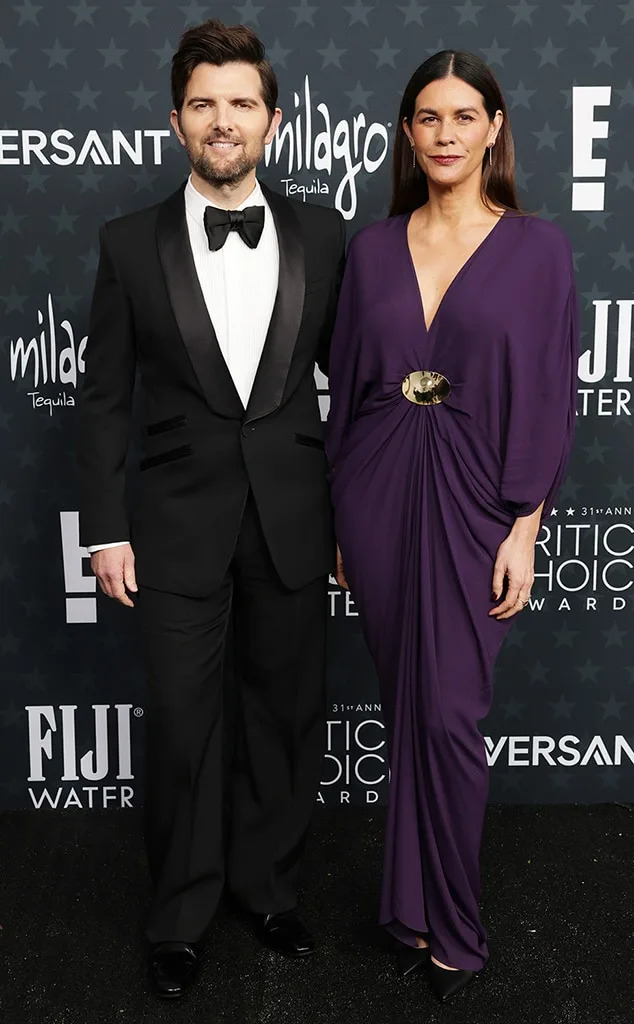 <p>Adam Scott & Naomi Scott&nbsp;</p>