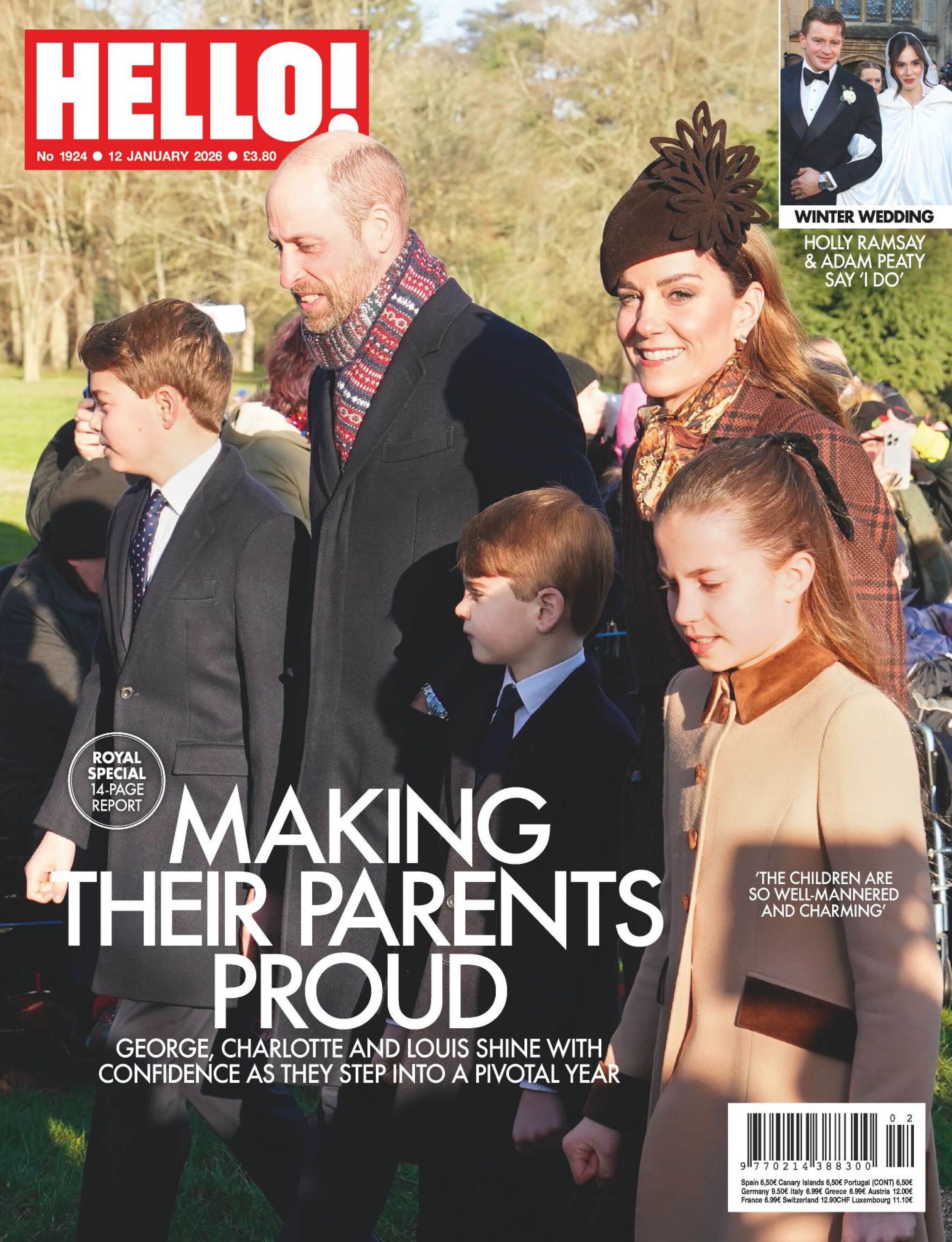 the latest issue of HELLO! Magazine cover