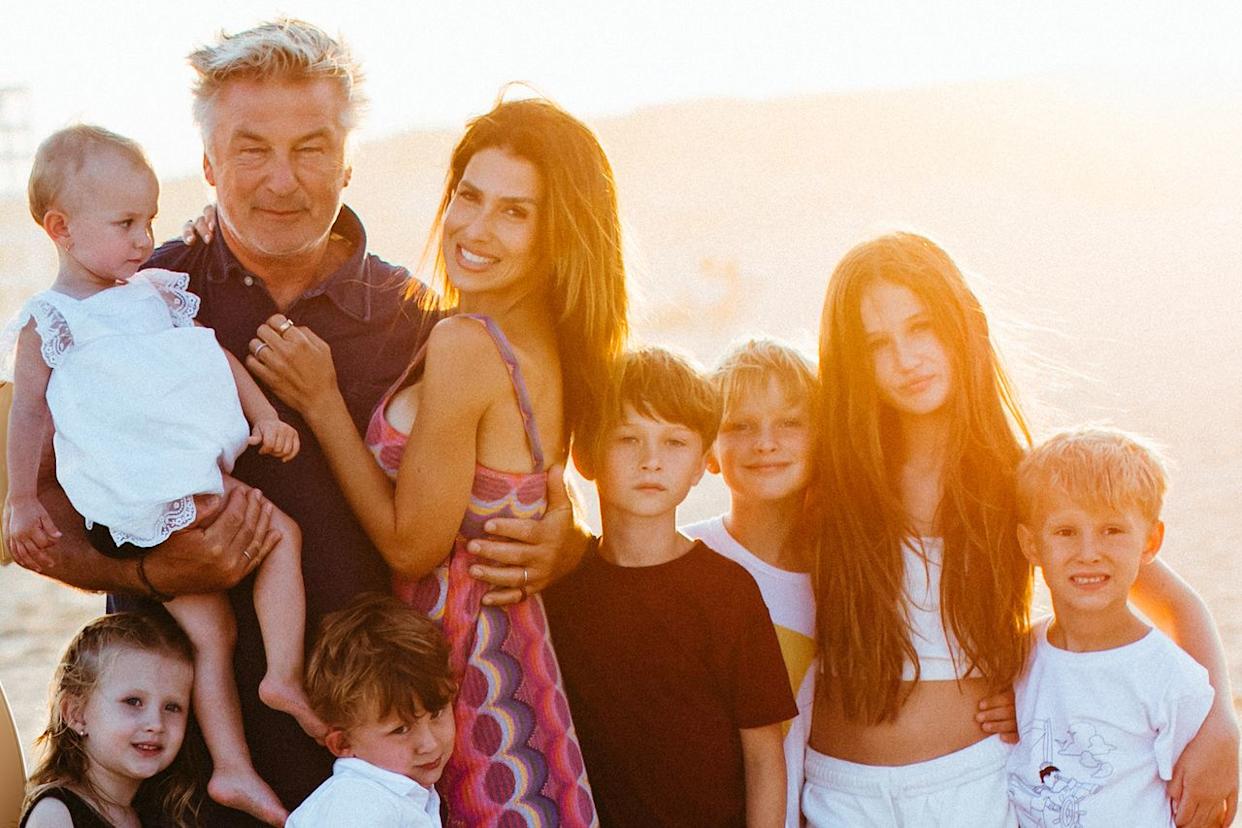 TLC Alex and Hilaria Baldwin with their kids on 'The Baldwins'