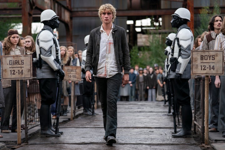 Joseph Zada as Haymitch Abernathy in "The Hunger Games: Sunrise on the Reaping."