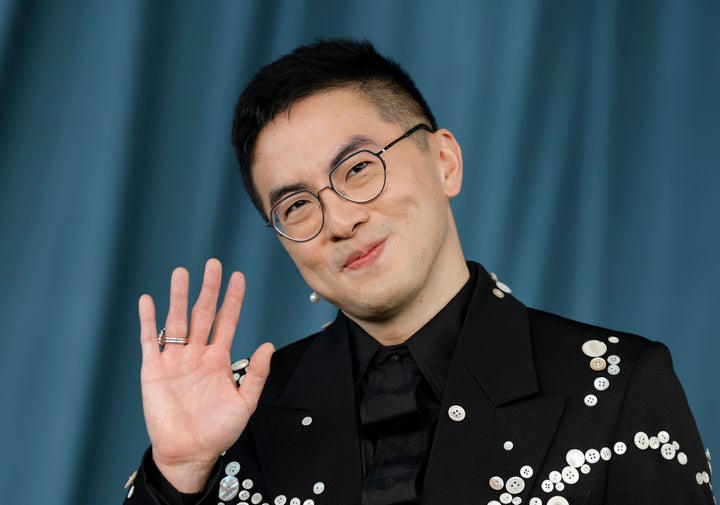 Bowen Yang attends the 5th Annual Academy Museum Gala at the Academy Museum of Motion Pictures on Oct. 18, 2025, in Los Angeles.
