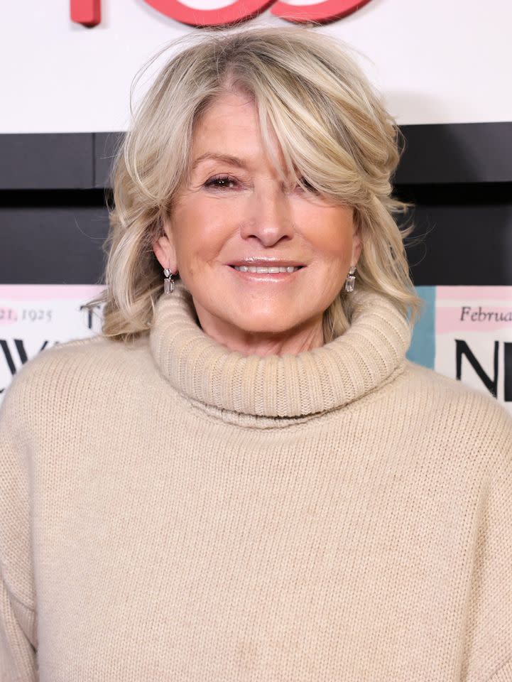 Getty Images Martha Stewart on December 4, 2025.