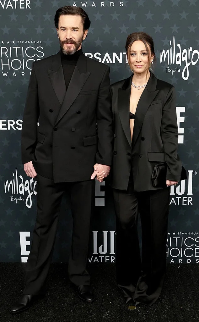 <p>Tom Pelphrey & Kaley Cuoco</p>