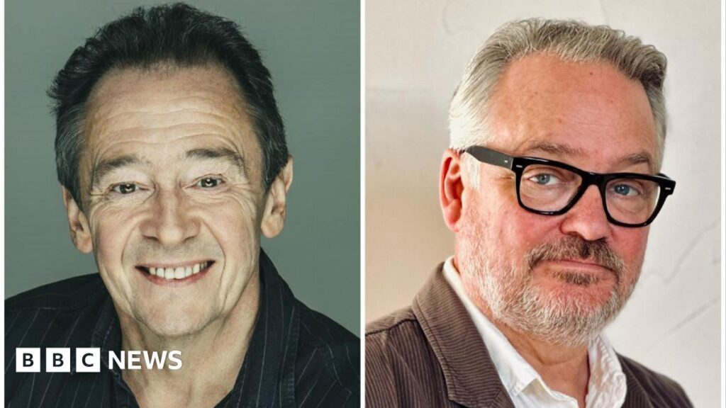 Suit us, sir – how social media gained The Fast Show a new audience 30 years on A very young Paul Whitehouse and Charlie Higson - Whitehouse, with a fine head of dark brown hair, wears a grey sweatshirt while Higson, with very dark hair, slicked back, sits in a grey shirt, jeans and a leather jacket.