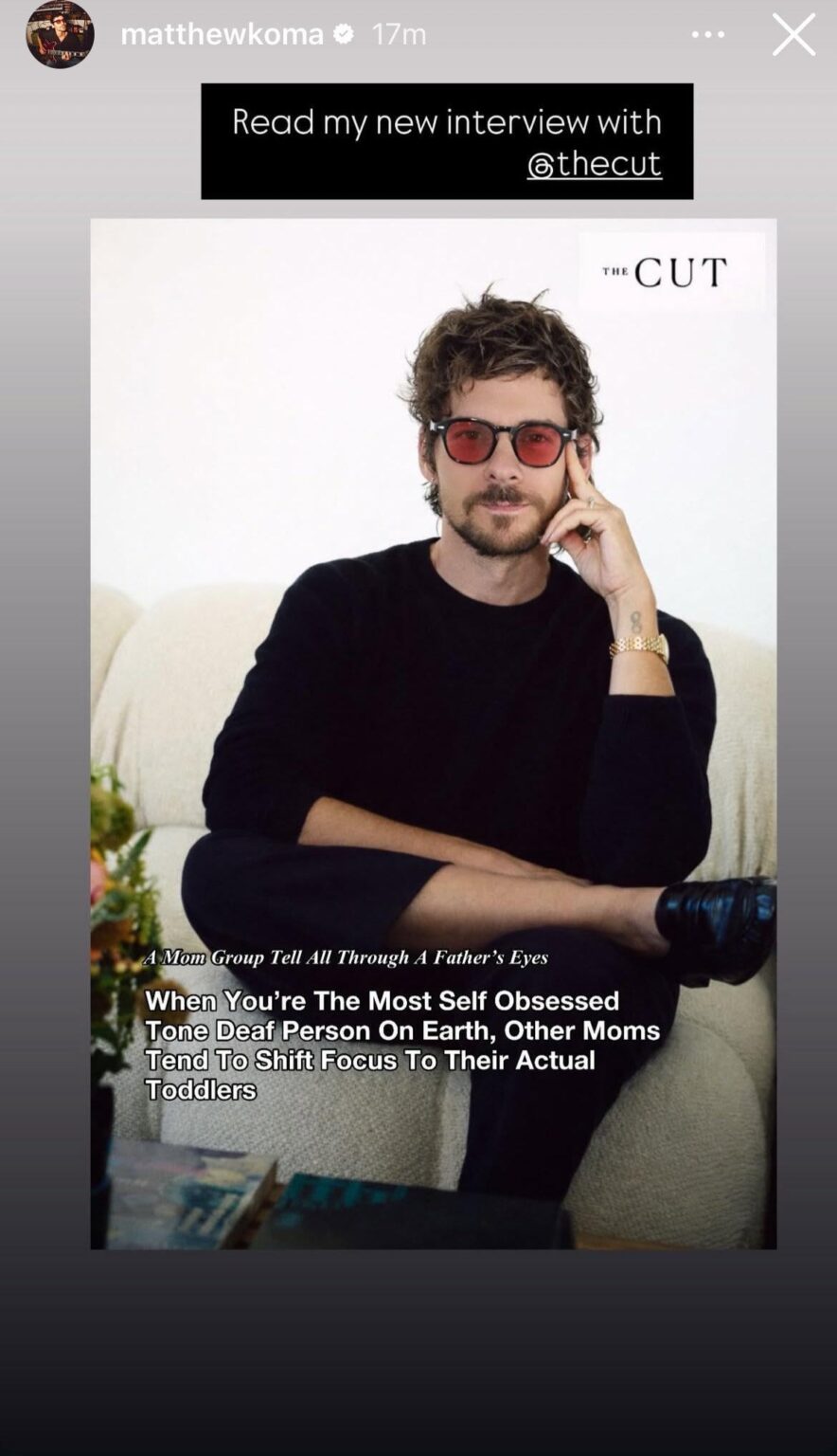 Matthew Koma (Hilary Duff’s husband) responds to Ashley Tisdale’s mom group interview