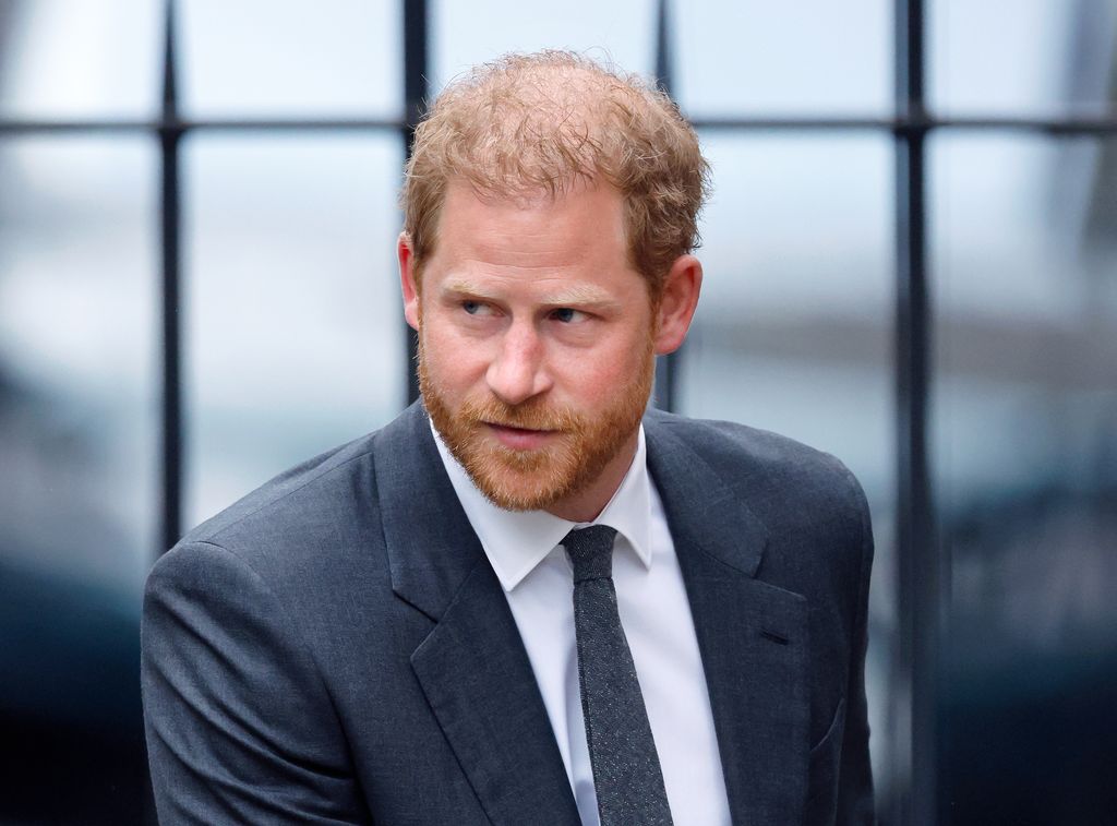 Prince Harry at High Court in March 2023
