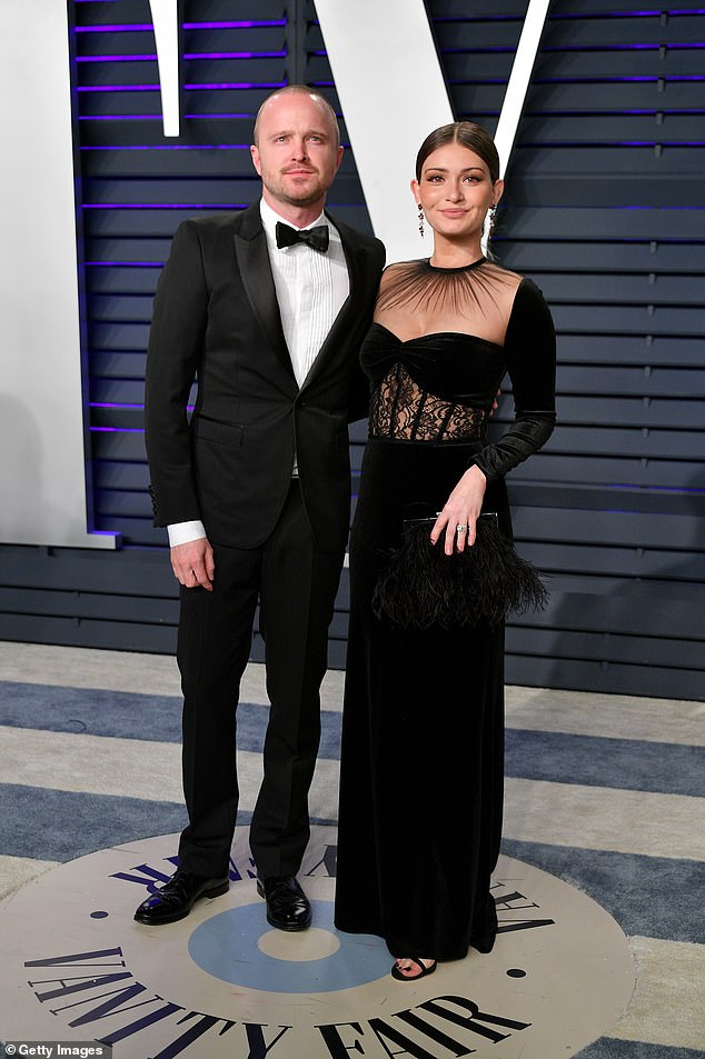 In 2022, Aaron Paul petitioned to change the legal first names of their son Ryden Caspian, who was first named Casper Emerson (seen in 2019)