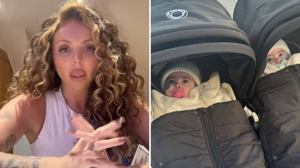 Jesy Nelson shares heartwarming pics of twin daughters after she confirmed tots suffer with rare disease
