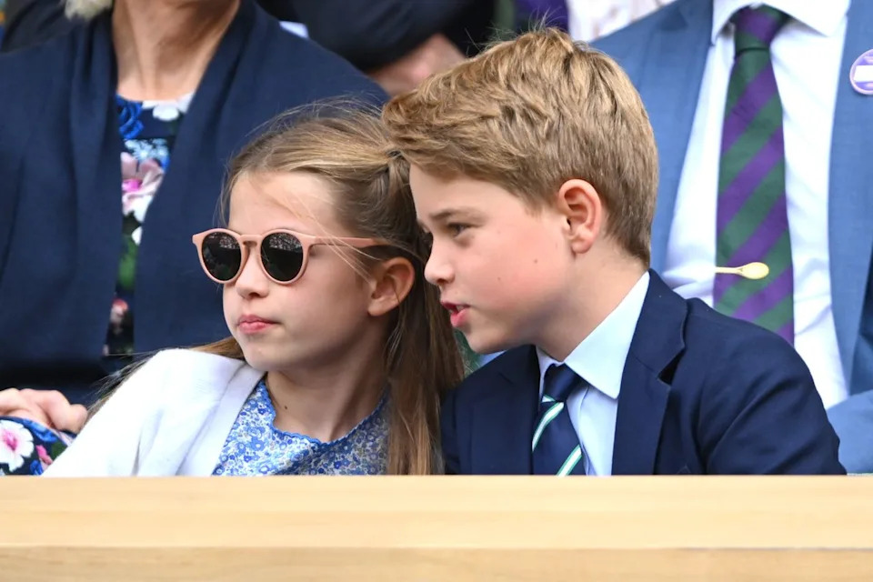 Getty Princess Charlotte and Prince George