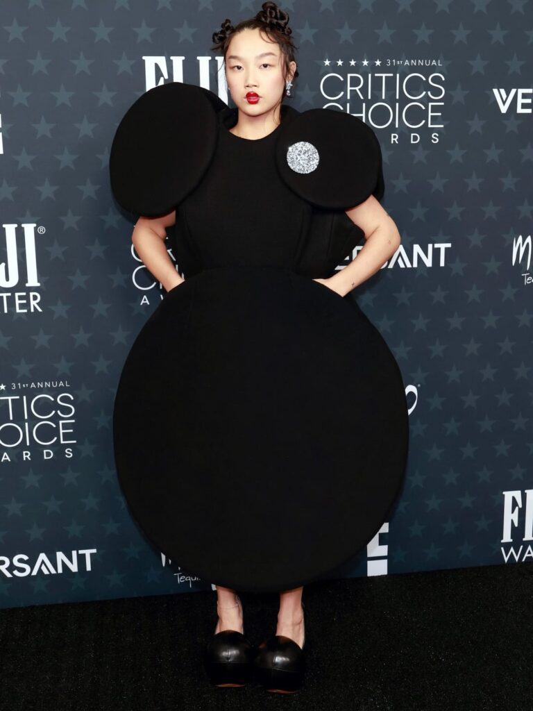 Audrey Nuna at Critic Choice Awards