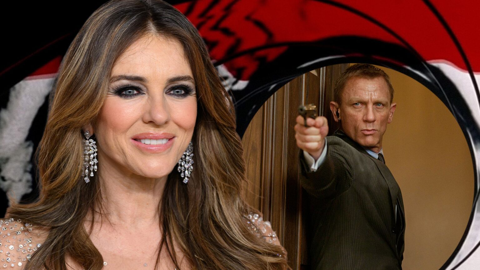 Elizabeth Hurley Was Sexy, Bikini-Clad Bond Girl to Ring in the New Year