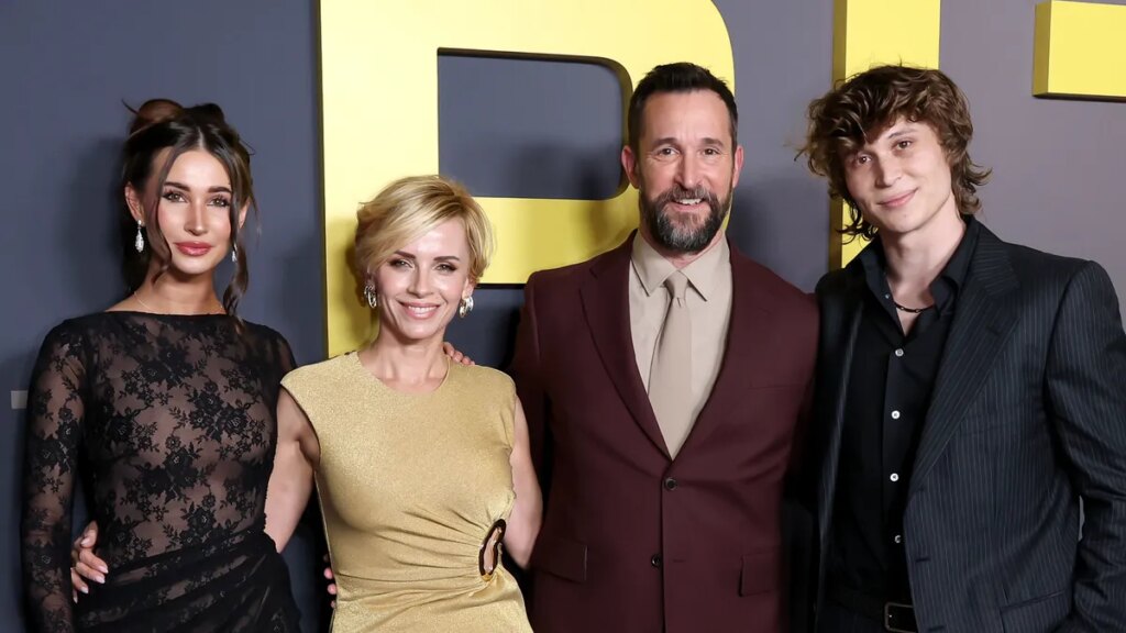 'The Pitt' star Noah Wyle has rare outing with children at premiere