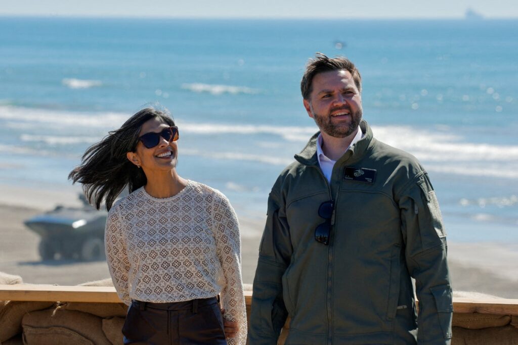 Second lady Usha Vance announces she’s pregnant with her and JD’s fourth child