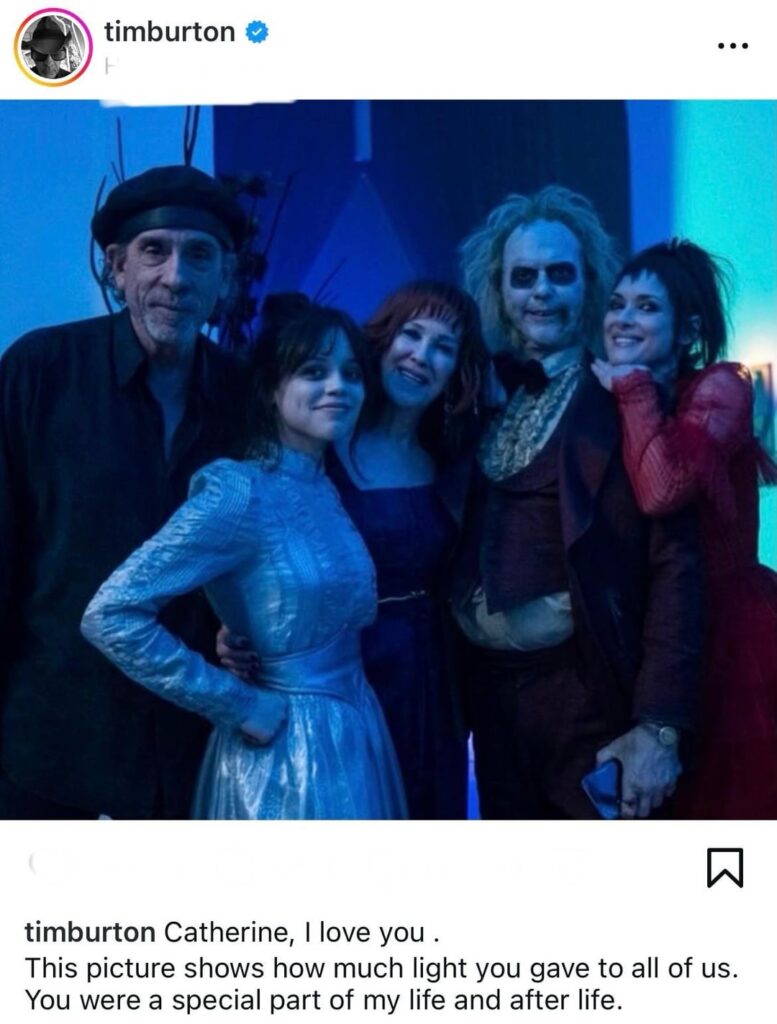 Directors Tim Burton and Chris Columbus remember Catherine O’Hara